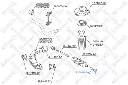 Фото 5174050SX Шарнир STELLOX {forloop.counter}}