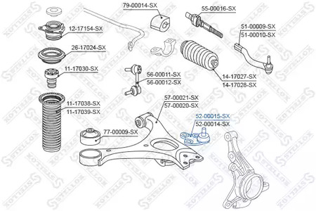 Фото 5200015SX Шарнир STELLOX {forloop.counter}}