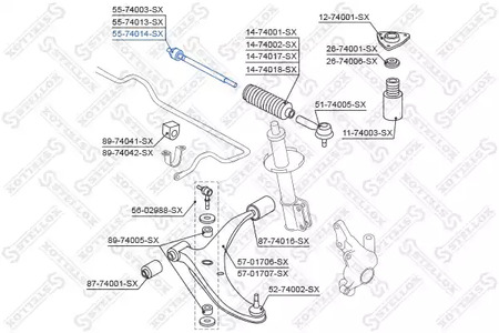 Фото 5574014SX Шарнир STELLOX {forloop.counter}}
