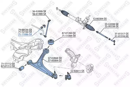 Фото 7111086SX Подвеска STELLOX {forloop.counter}}