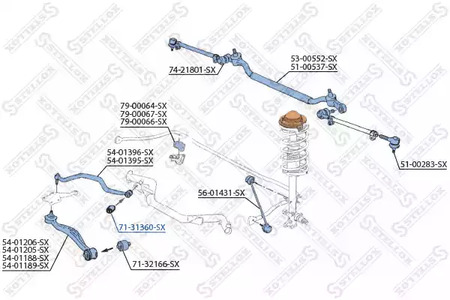 Фото 7131360SX Подвеска STELLOX {forloop.counter}}