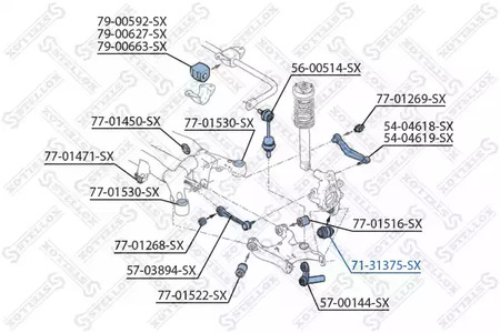 Фото 7131375SX Подвеска STELLOX {forloop.counter}}