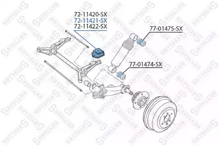 Фото 7211421SX Подвеска STELLOX {forloop.counter}}