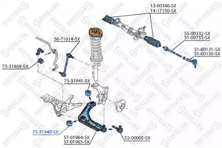 Фото 7531940SX Подвеска STELLOX {forloop.counter}}