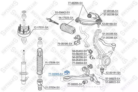 Фото 7700003SX Подвеска STELLOX {forloop.counter}}