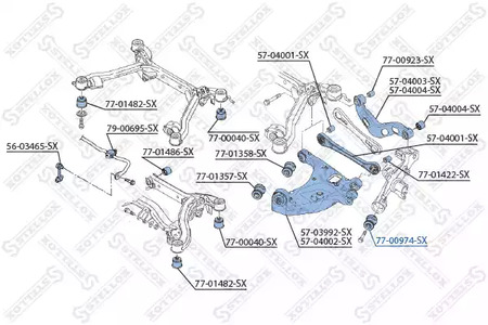 Фото 7700974SX Подвеска STELLOX {forloop.counter}}