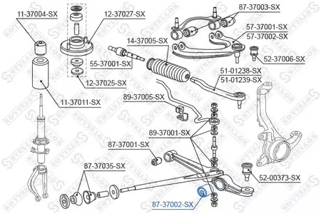 Фото 8737002SX Подвеска STELLOX {forloop.counter}}