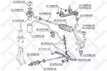 Фото 8737021SX Подвеска STELLOX {forloop.counter}}