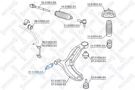 Фото 8751058SX Подвеска STELLOX {forloop.counter}}