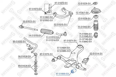 Фото 8751069SX Подвеска STELLOX {forloop.counter}}