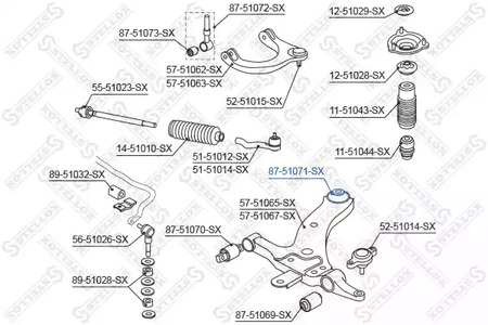 Фото 8751071SX Подвеска STELLOX {forloop.counter}}