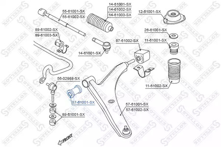 Фото 8761001SX Подвеска STELLOX {forloop.counter}}