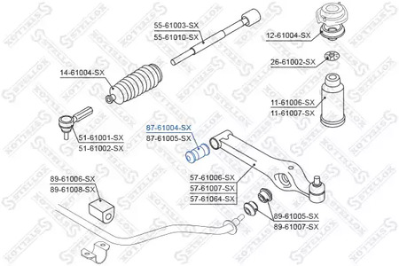 Фото 8761004SX Подвеска STELLOX {forloop.counter}}