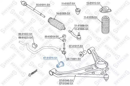 Фото 8761016SX Подвеска STELLOX {forloop.counter}}