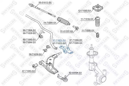 Фото 8771021SX Подвеска STELLOX {forloop.counter}}