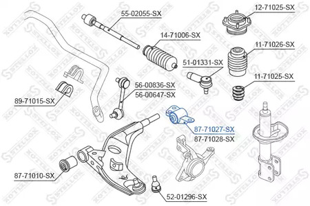 Фото 8771027SX Подвеска STELLOX {forloop.counter}}