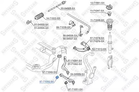 Фото 8771050SX Подвеска STELLOX {forloop.counter}}