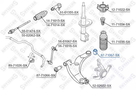 Фото 8771067SX Подвеска STELLOX {forloop.counter}}