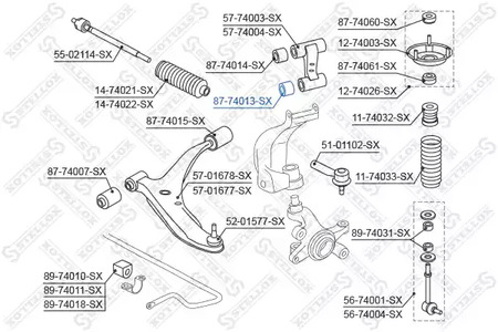 Фото 8774013SX Подвеска STELLOX {forloop.counter}}