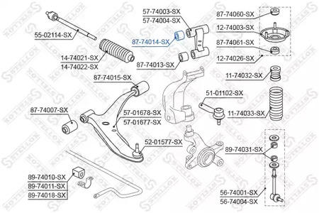 Фото 8774014SX Подвеска STELLOX {forloop.counter}}