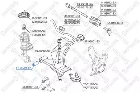 Фото 8798005SX Подвеска STELLOX {forloop.counter}}