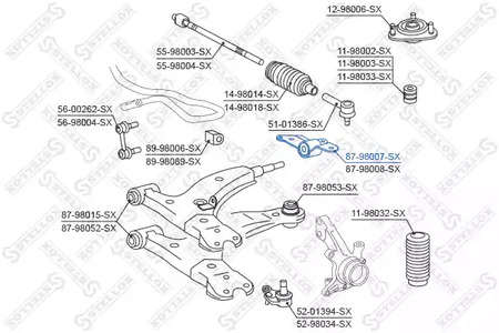 Фото 8798007SX Подвеска STELLOX {forloop.counter}}