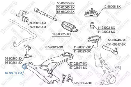 Фото 8798011SX Подвеска STELLOX {forloop.counter}}