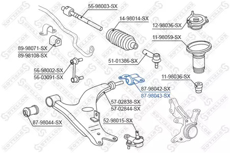 Фото 8798043SX Подвеска STELLOX {forloop.counter}}