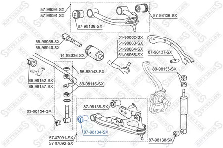 Фото 8798134SX Подвеска STELLOX {forloop.counter}}