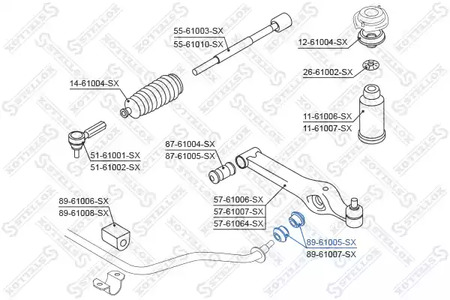 Фото 8961005SX Подвеска STELLOX {forloop.counter}}