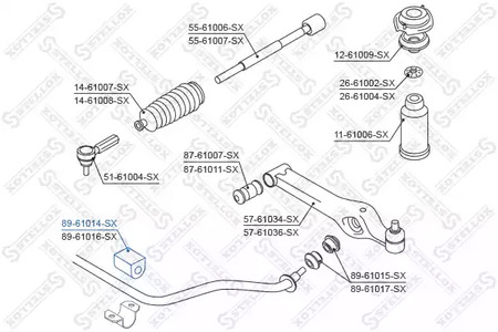 Фото 8961014SX Подвеска STELLOX {forloop.counter}}