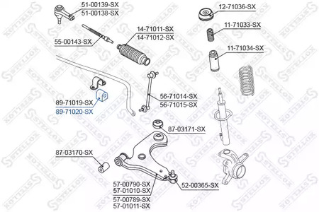 Фото 8971020SX Подвеска STELLOX {forloop.counter}}