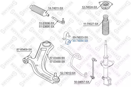 Фото 8974034SX Подвеска STELLOX {forloop.counter}}