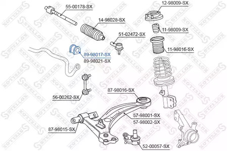 Фото 8998017SX Подвеска STELLOX {forloop.counter}}