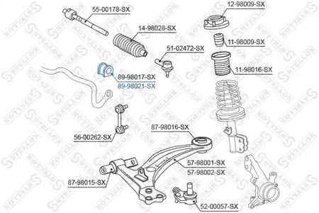 Фото 8998021SX Подвеска STELLOX {forloop.counter}}