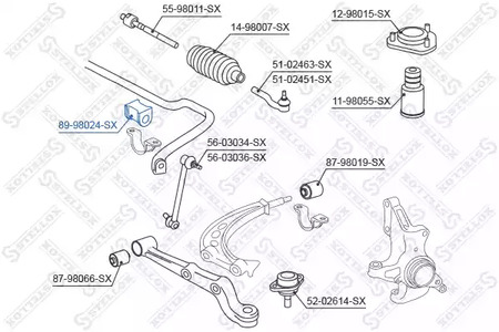 Фото 8998024SX Подвеска STELLOX {forloop.counter}}