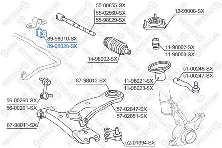 Фото 8998028SX Подвеска STELLOX {forloop.counter}}