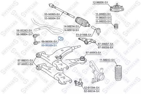 Фото 8998089SX Подвеска STELLOX {forloop.counter}}