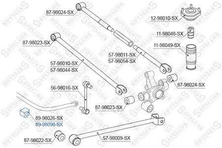 Фото 8998098SX Подвеска STELLOX {forloop.counter}}