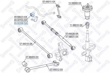 Фото 8998104SX Подвеска Stellox {forloop.counter}}