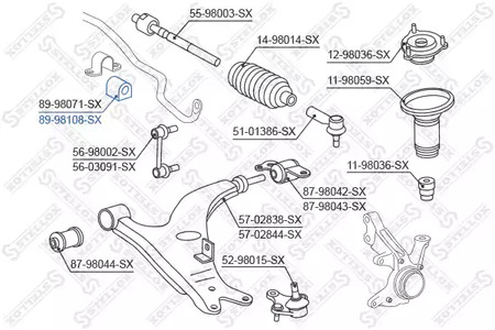 Фото 8998108SX Подвеска STELLOX {forloop.counter}}