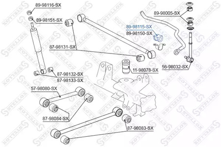 Фото 8998115SX Подвеска STELLOX {forloop.counter}}