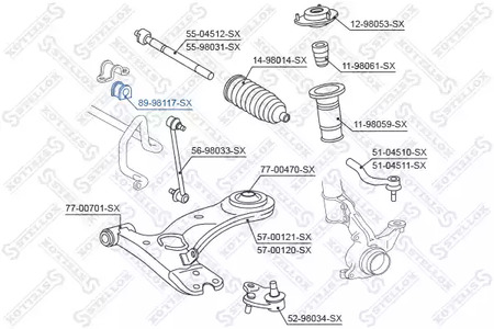 Фото 8998117SX Подвеска STELLOX {forloop.counter}}