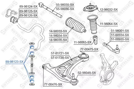 Фото 8998123SX Подвеска STELLOX {forloop.counter}}