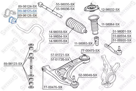 Фото 8998125SX Подвеска STELLOX {forloop.counter}}