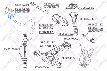 Фото 8998126SX Подвеска STELLOX {forloop.counter}}