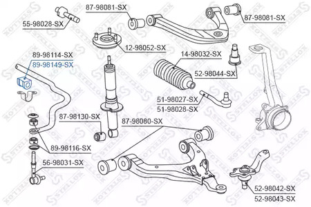 Фото 8998149SX Подвеска STELLOX {forloop.counter}}