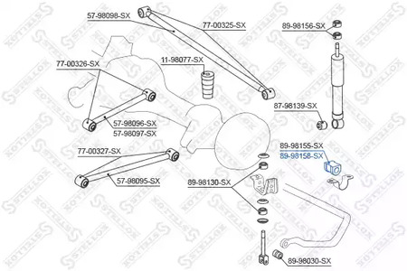 Фото 8998158SX Подвеска Stellox {forloop.counter}}