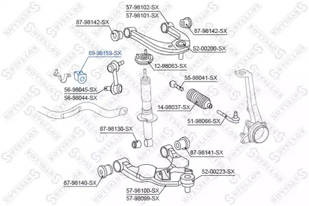 Фото 8998159SX Подвеска STELLOX {forloop.counter}}