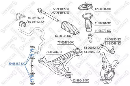 Фото 8998162SX Подвеска STELLOX {forloop.counter}}